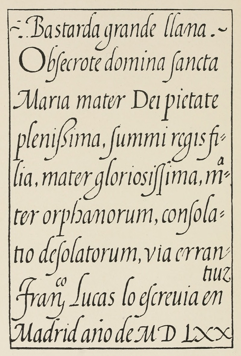 Spanish Script 2 by Frank Chouteau Brown Artvee