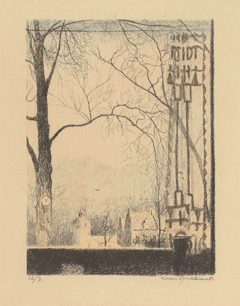 Sites Brabançons 5 by Léon Spilliaert Artvee