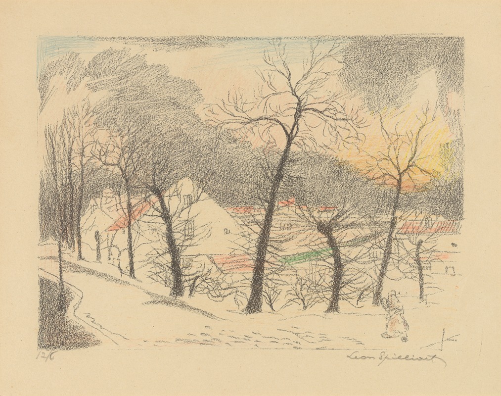 Sites Brabançons 8 by Léon Spilliaert Artvee