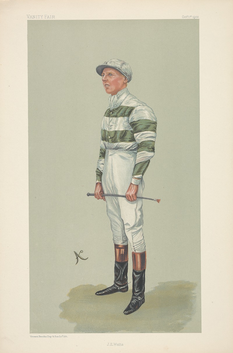 Jockeys of the Victorian and Edwardian Turf executed by Spy and others