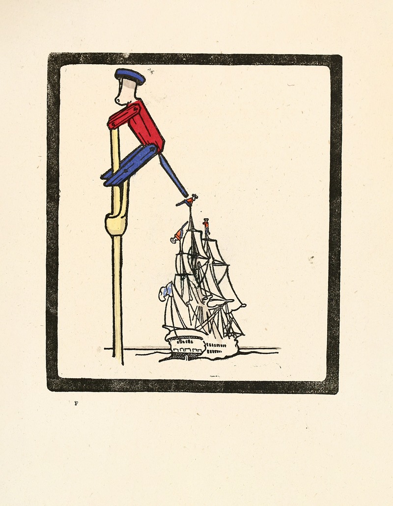 The Powder Monkey by Edward Gordon Craig Artvee