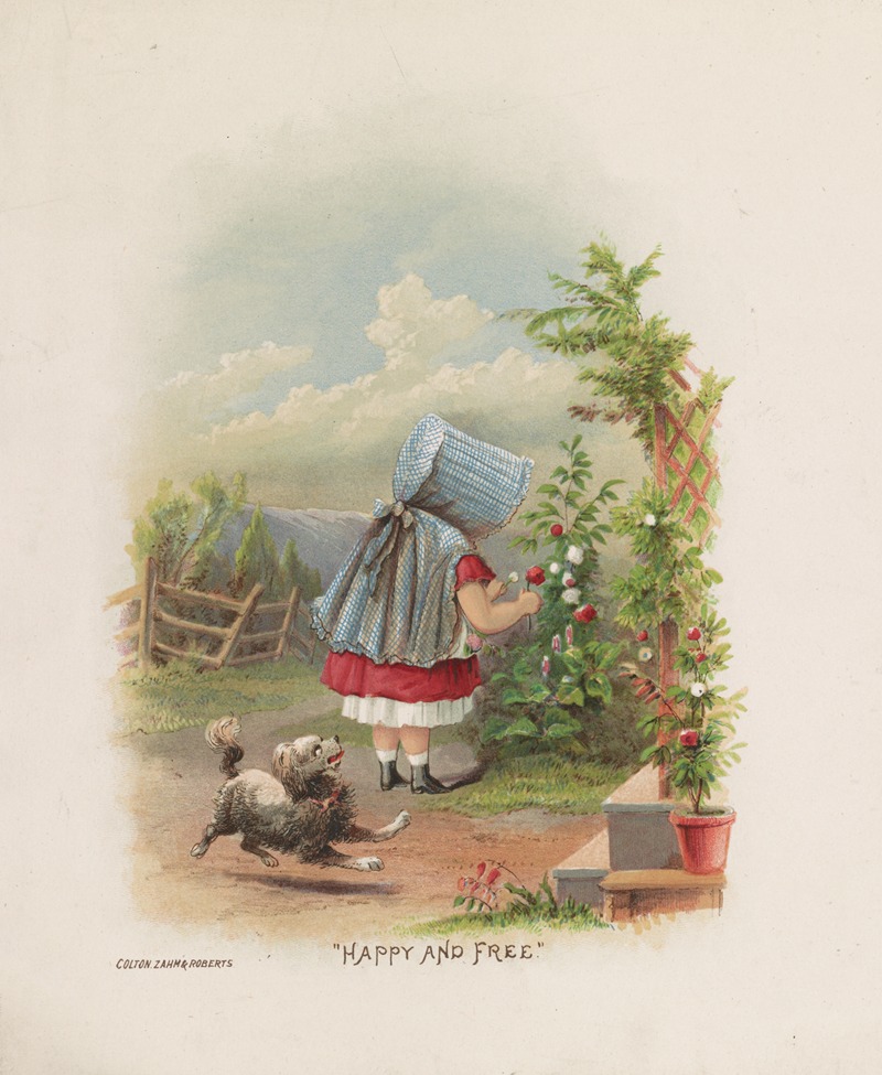 Happy and free by Colton, Zahm & Roberts Artvee