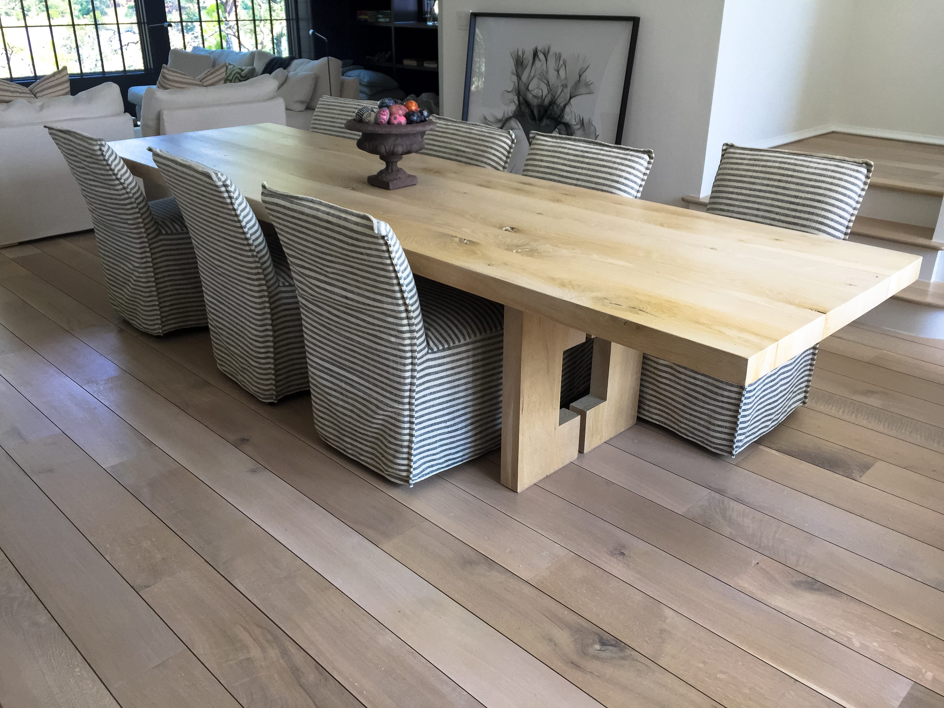 White Oak Dining Table MDM Design Studio