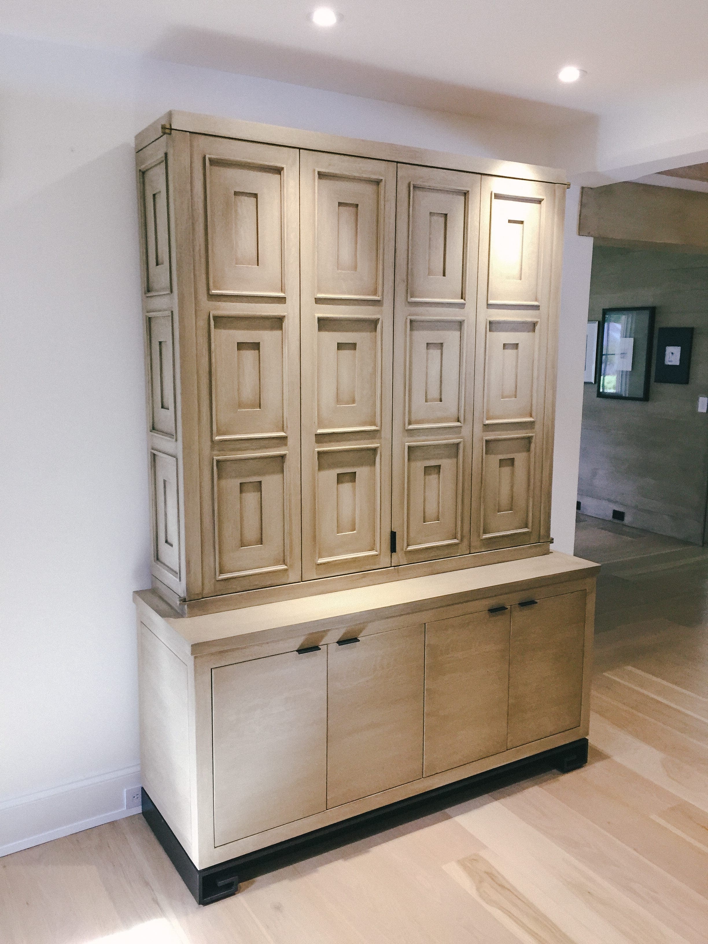 White Oak Armoire MDM Design Studio