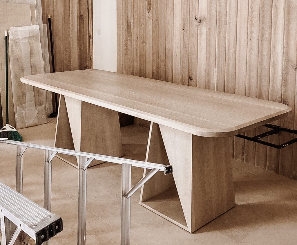 White Oak Dining Table MDM Design Studio
