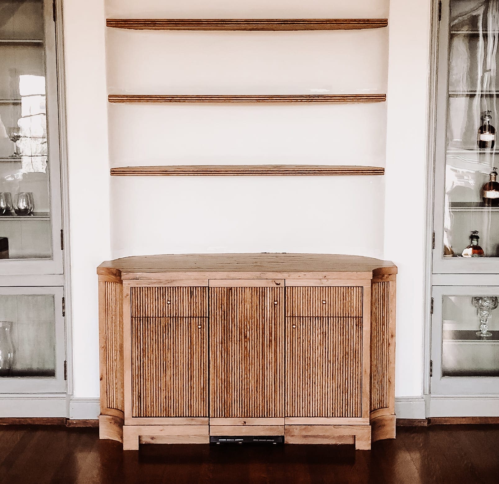 Antique White Oak Bar MDM Design Studio