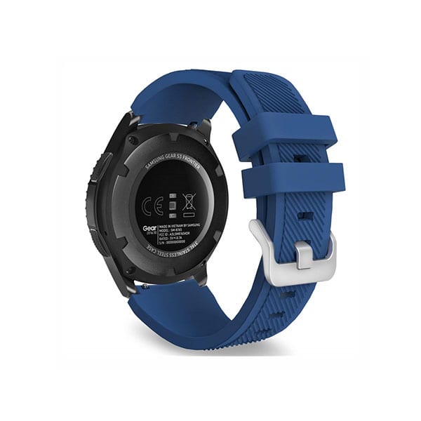 Quality Samsung Gear S3 Frontier Silicone Band - All Royal Blue - Page