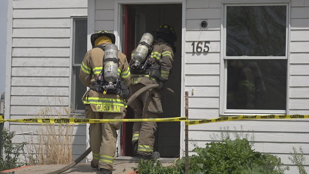 Iowa City Fire Department conducts live fire training for new officers