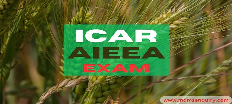 ICAR AIEEA 2025 Notification Important Dates, Eligibility, Exam ICAR AIEEA 2025 Notification Important Dates, Eligibility, Exam