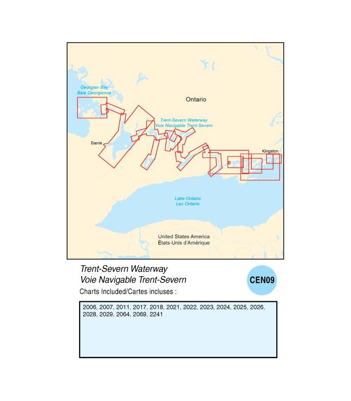 CEN09 TrentSevern Waterway, 2015 Ed.