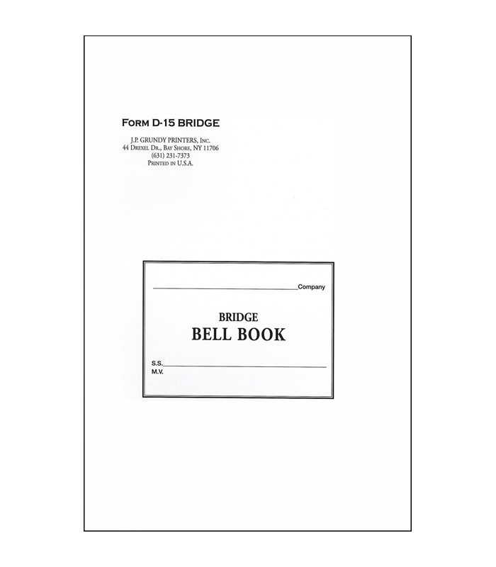 Bridge Bell Book