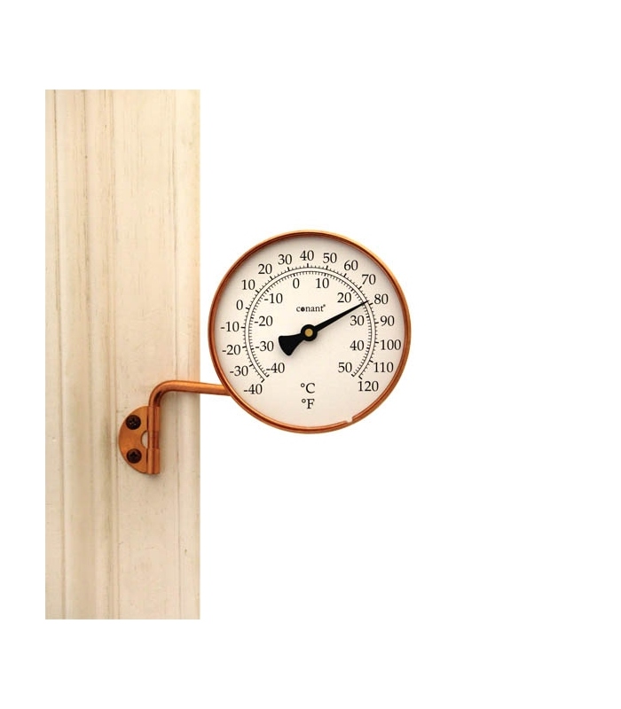 Vermont Dial Thermometer (Living Finish Copper)