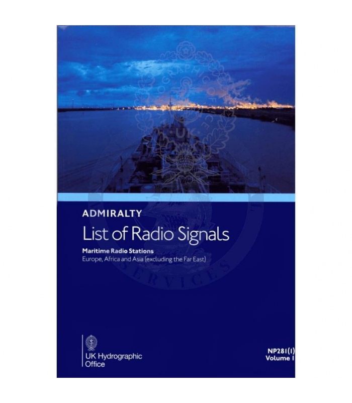 NP281(1) ALRS Maritime Radio Stations Europe, Africa and Asia 4th Edition, 2023