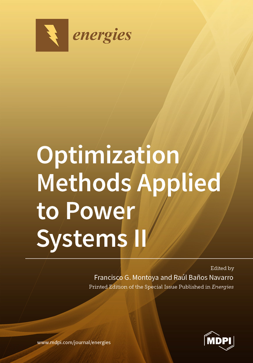 Optimization Methods Applied to Power Systems Ⅱ MDPI Books