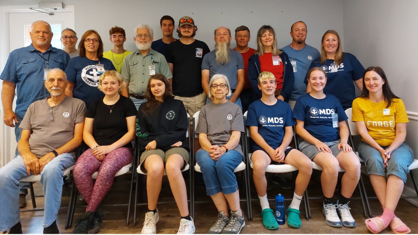 Dawson Springs, KY June 410, 2023 Mennonite Disaster Service