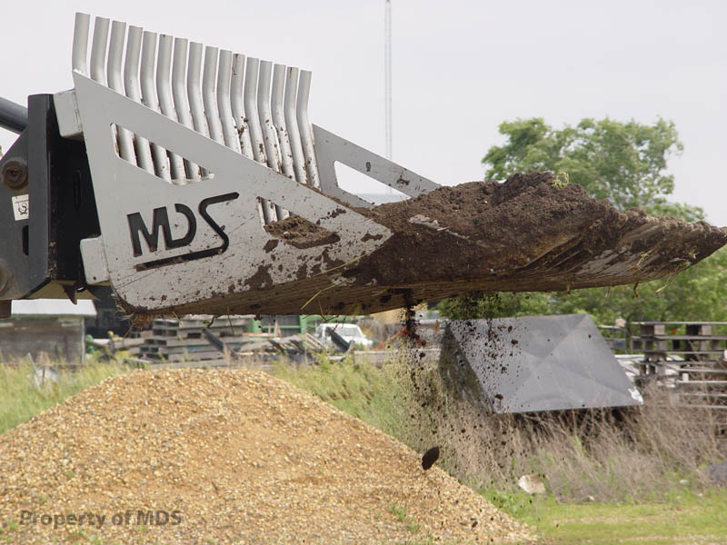 Rock Buckets John Deere, Case, Kubota, Skid Steer MDS Manufacturing