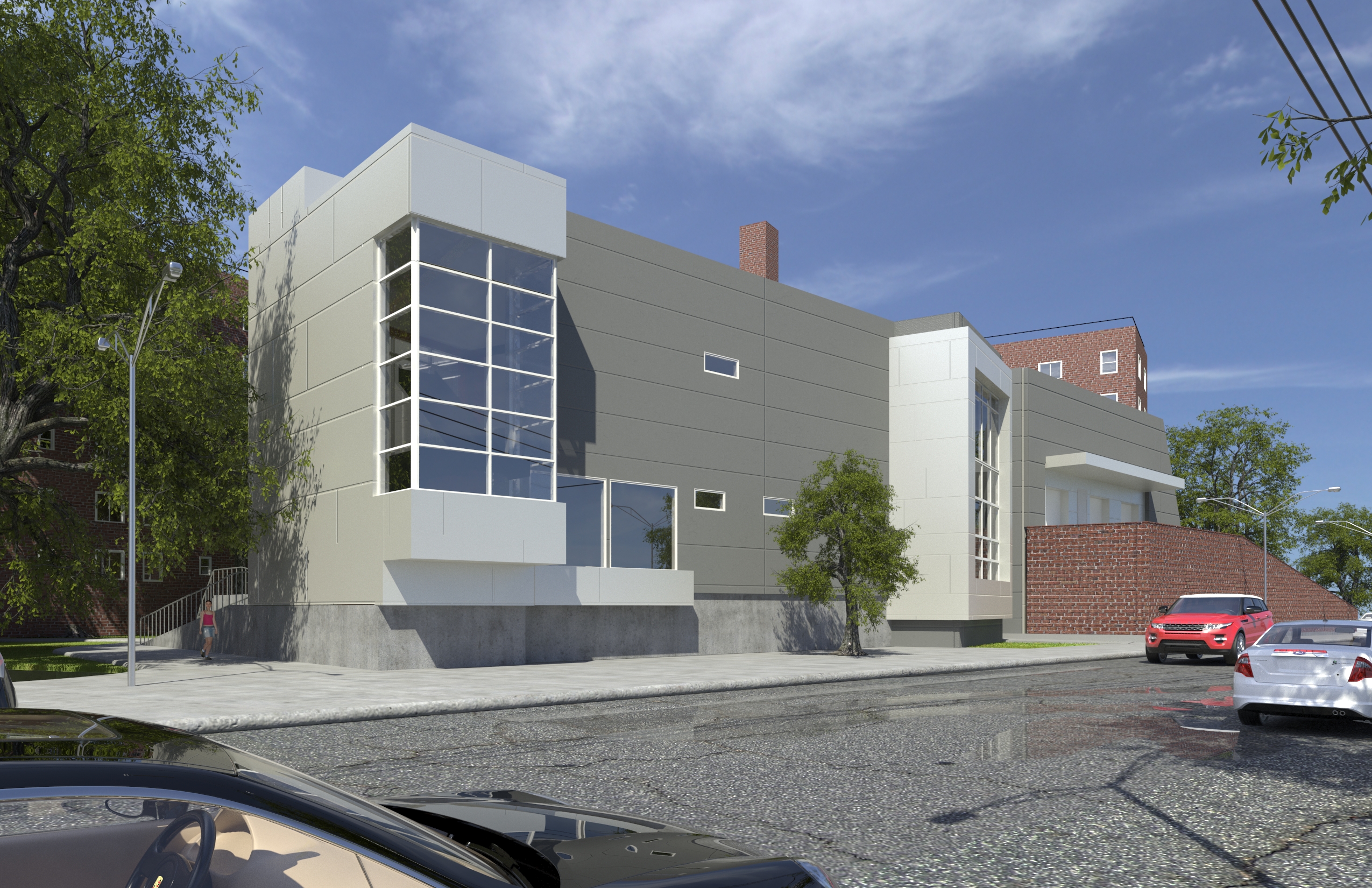 New renderings for the Redfern Houses MDSzerbaty Associates