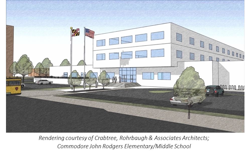 Commodore John Rodgers Elementary/Middle School Maryland Stadium