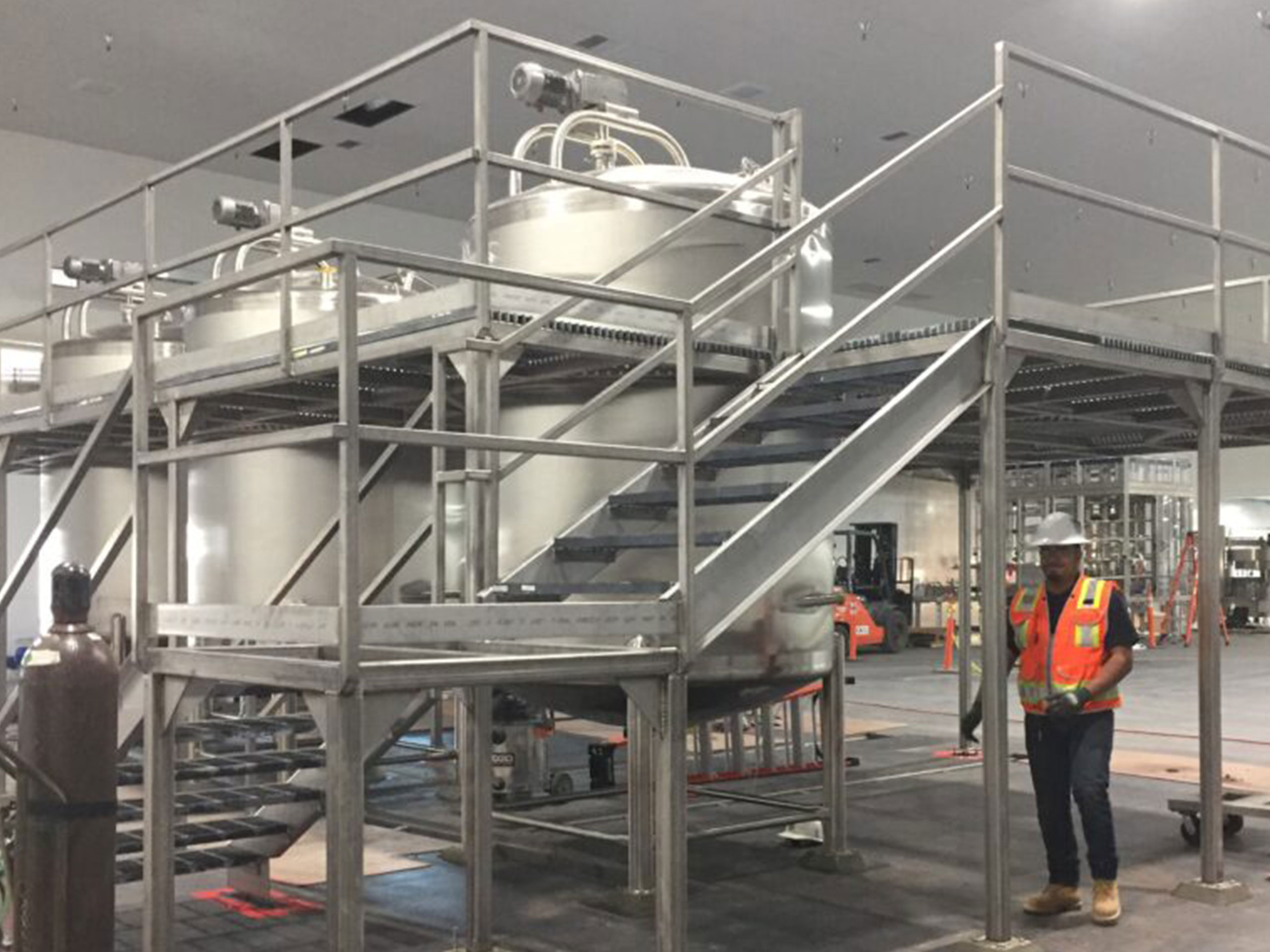 Process Piping, Tanks & Platform M.D. Stainless Services Inc.