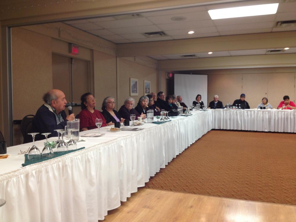 Elders Meeting March 2013 Musgmagw Dzawada’enuwx Tribal Council BC Canada