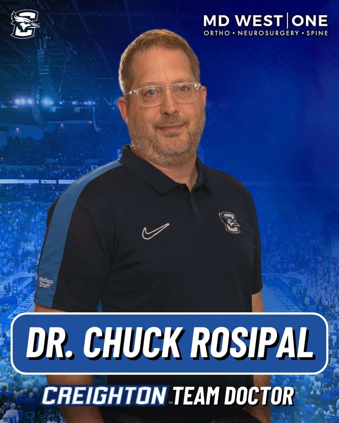 Creighton Athletics Team Doctors MD West One