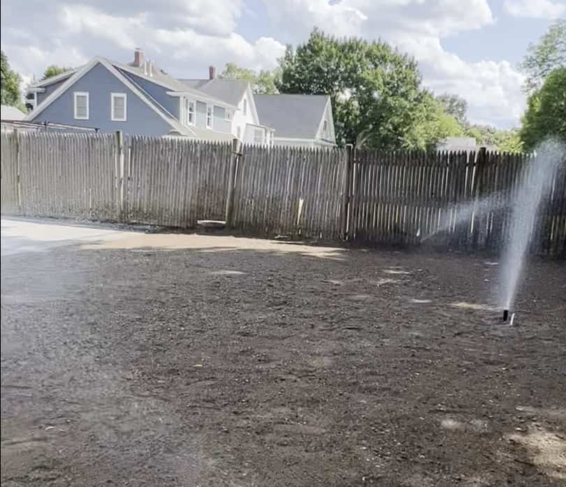 Irrigation Installation in Saugus MDZ Crew Landscaping