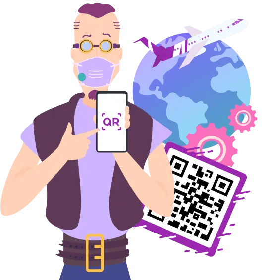 How does a test with a PCR QR code look like and what are its advantages MEQR