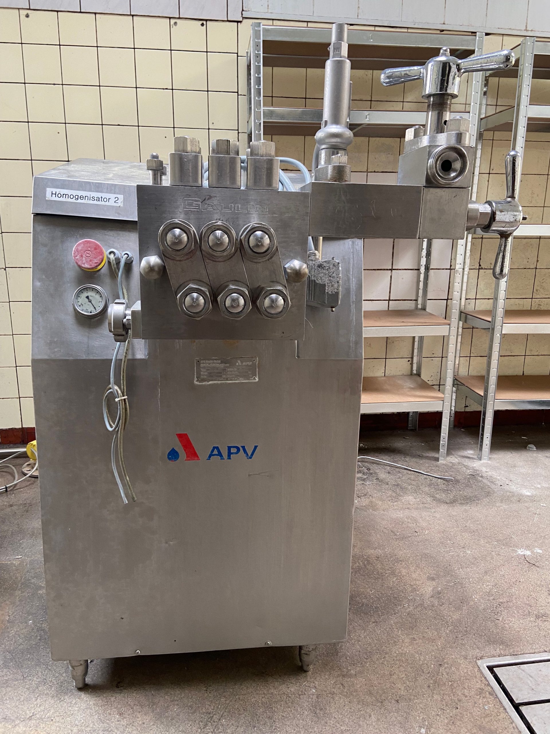 Used Homogenizer APV Gaulin MC4, 1000 l/h M&E Trading