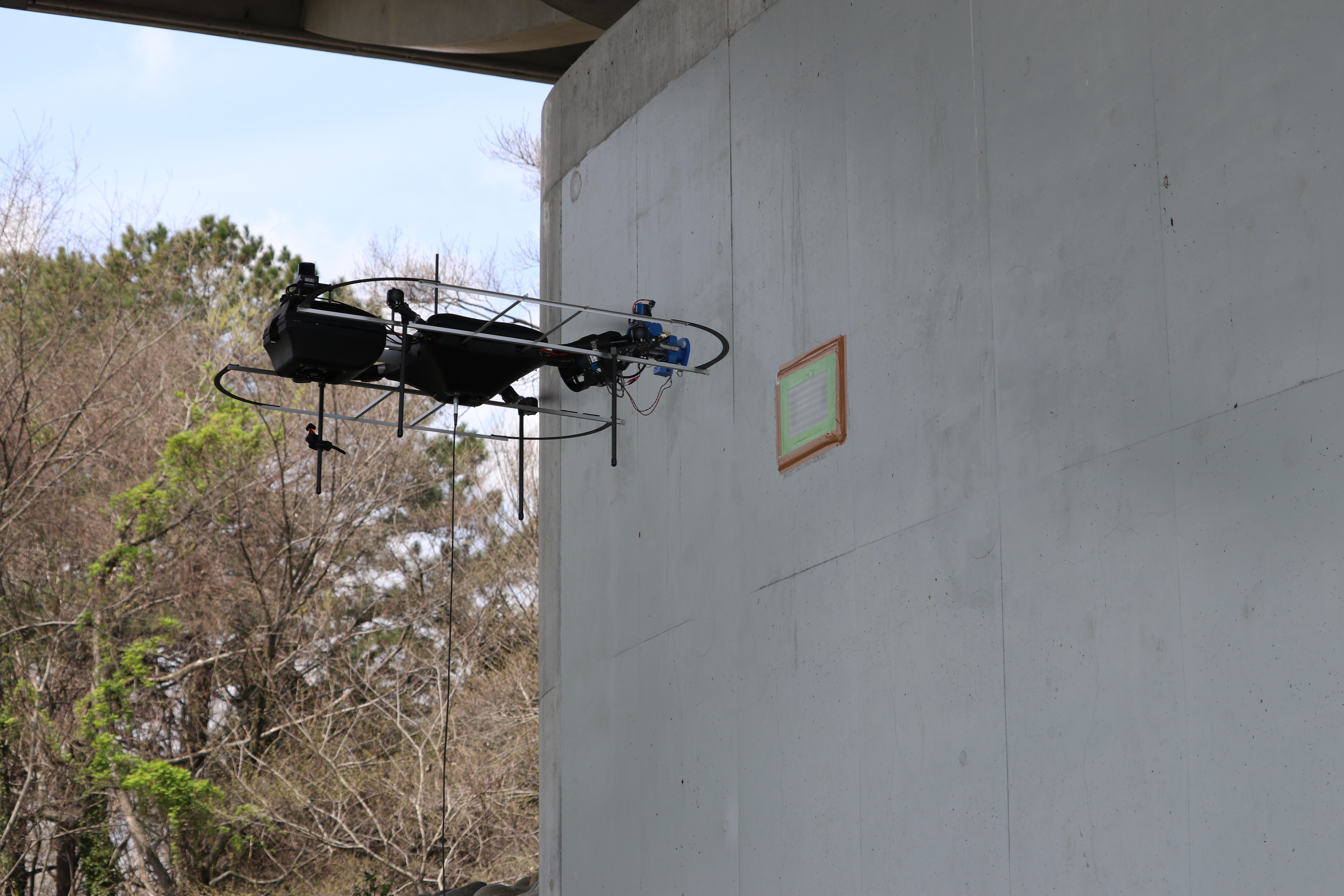 SIP新技術を活用した橋梁点検のフィールド試験を実施（4月12日） 岐阜大学新技術地域実装支援