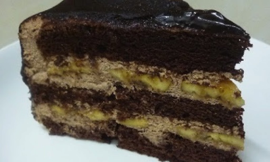 Resep dan Cara Membuat Banana Cake Coklat Keju