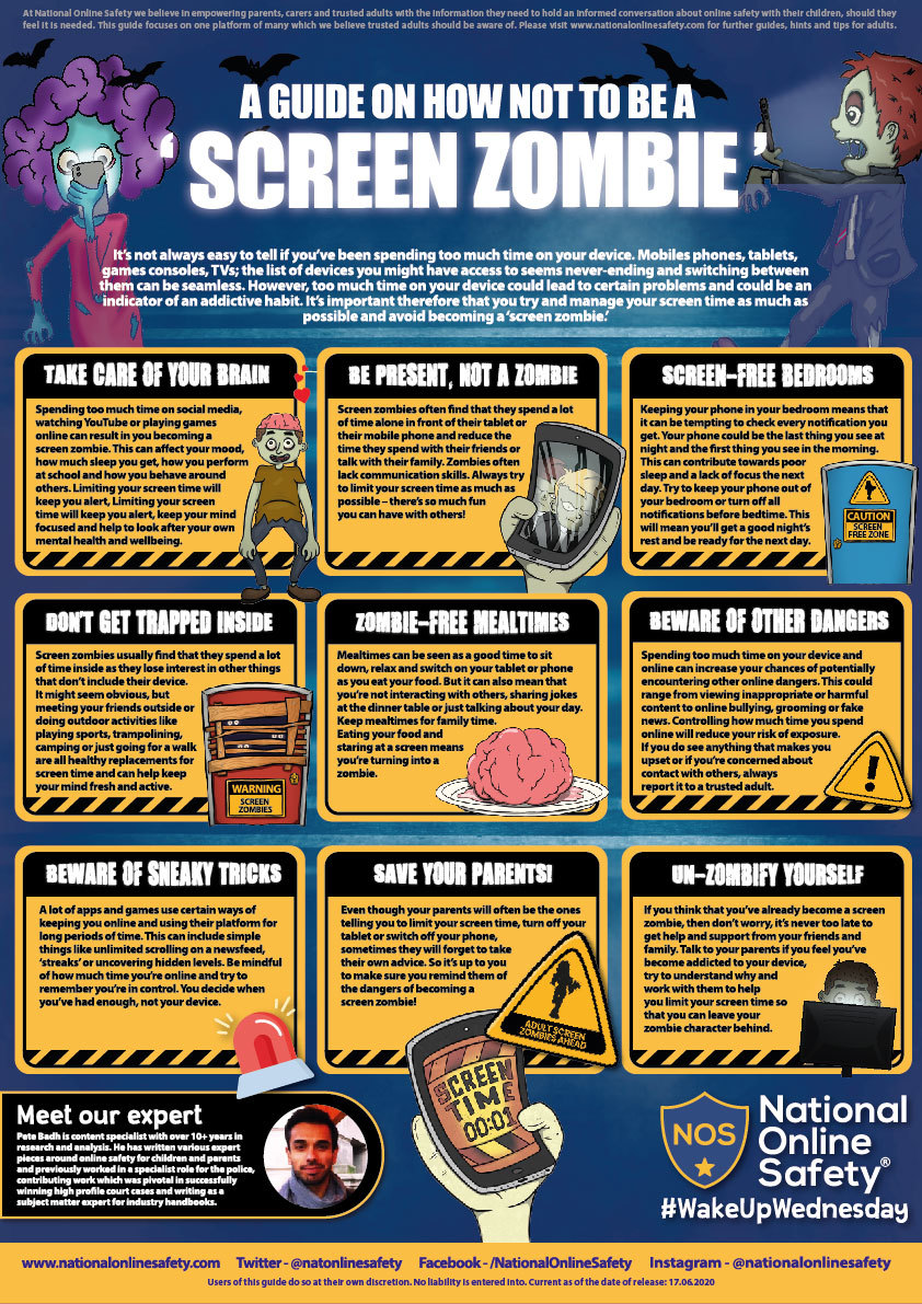 How not to be a Screen Zombie Manchester Enterprise Academy