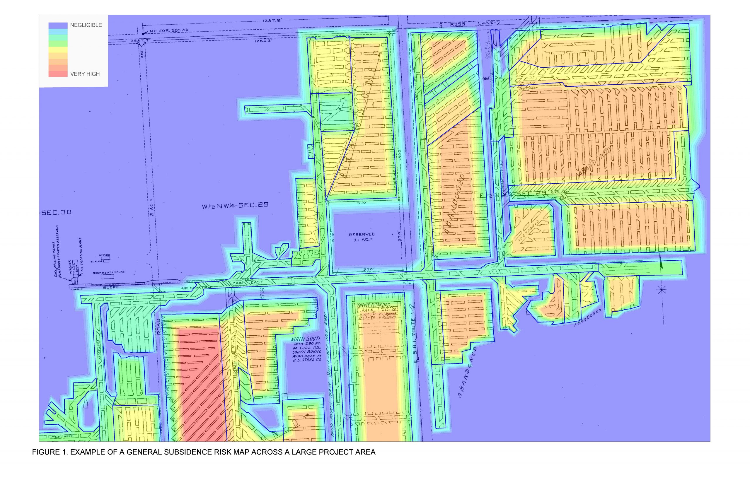 AMTI Fig 1 Subsidence Risk Map Marino Engineering Associates, Inc.