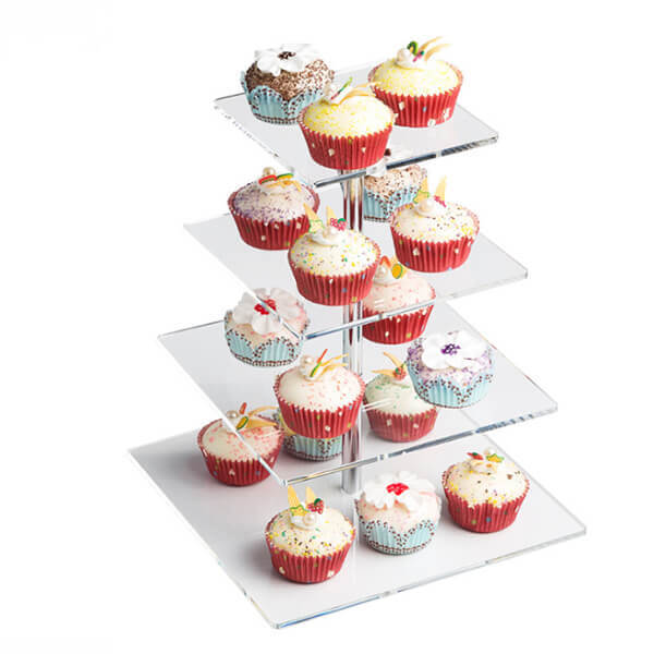 Custom Acrylic Cake Stand Wholesale Acrylic Cupcake Stand