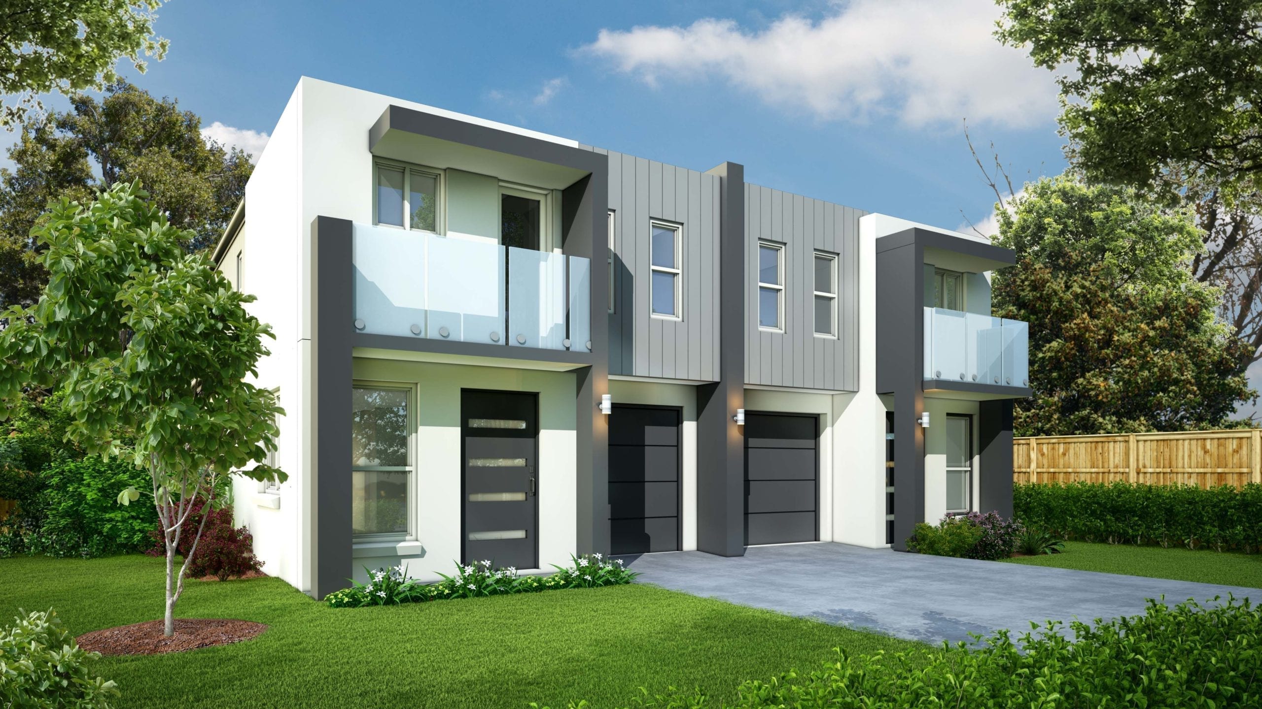 Duplex Designs Sydney & Sunshine Coast Meaden Homes