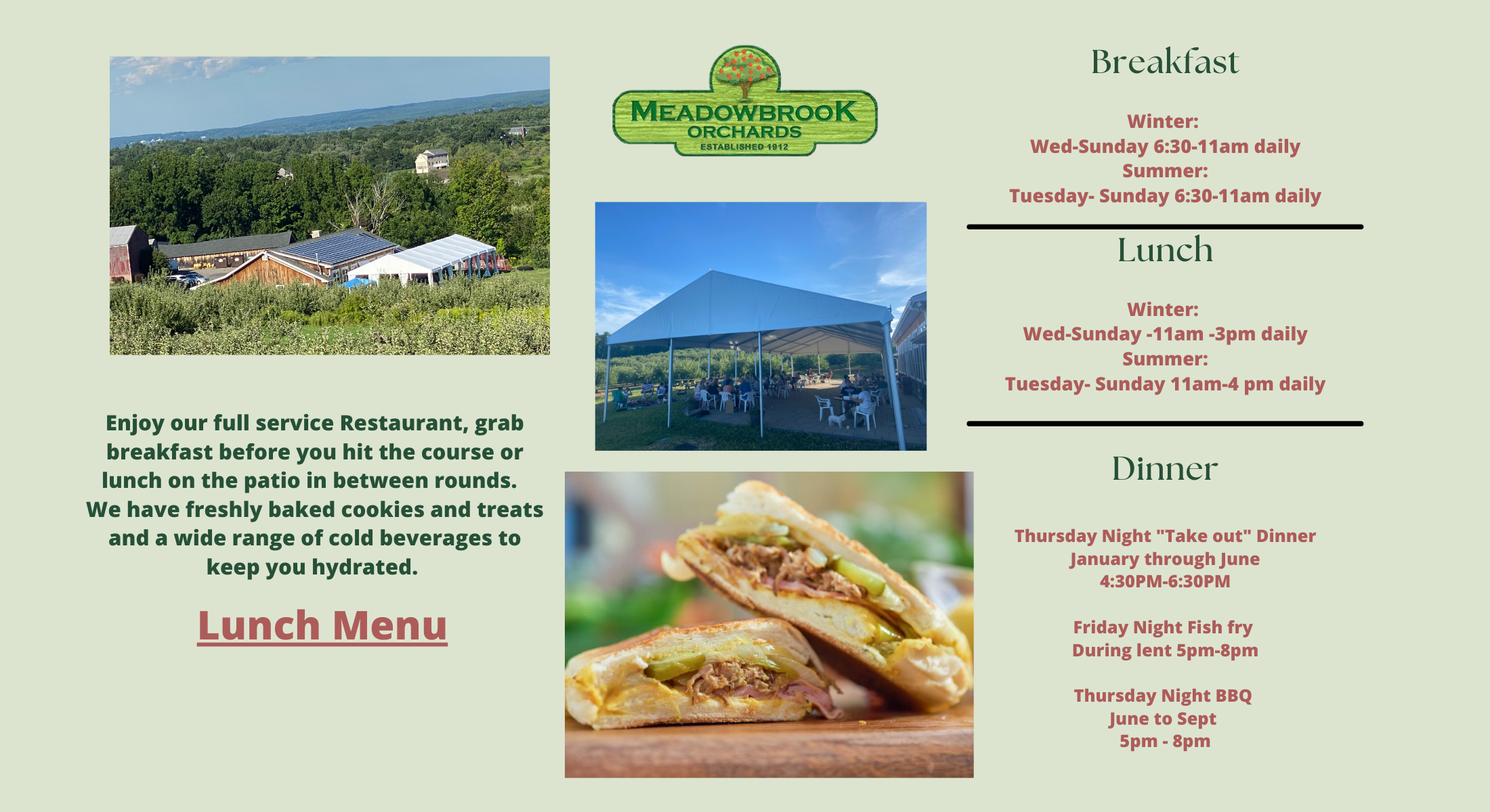 Disc Golf Meadowbrook Orchards Sterling, Massachusetts