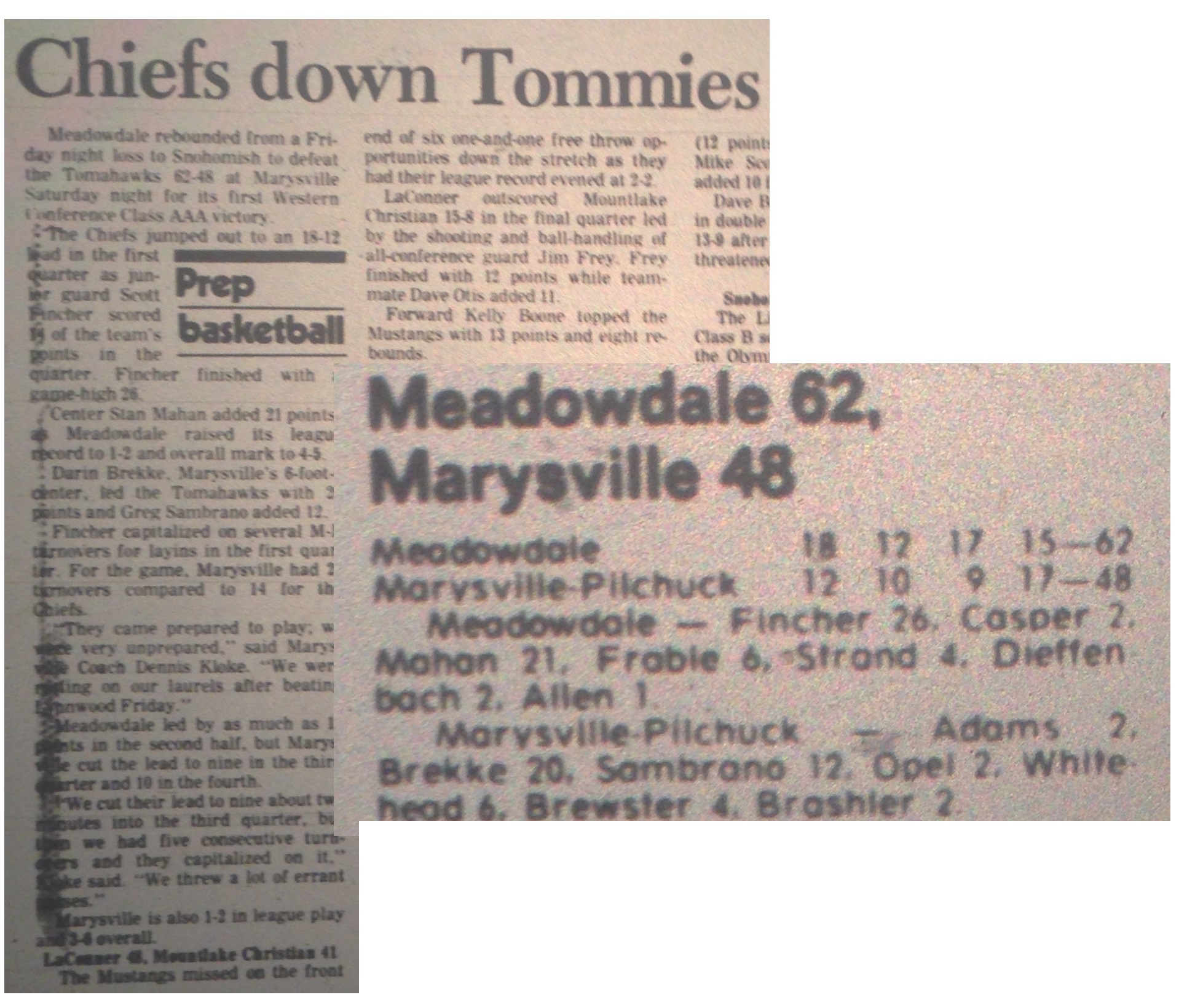 198182 — Meadowdale Basketball