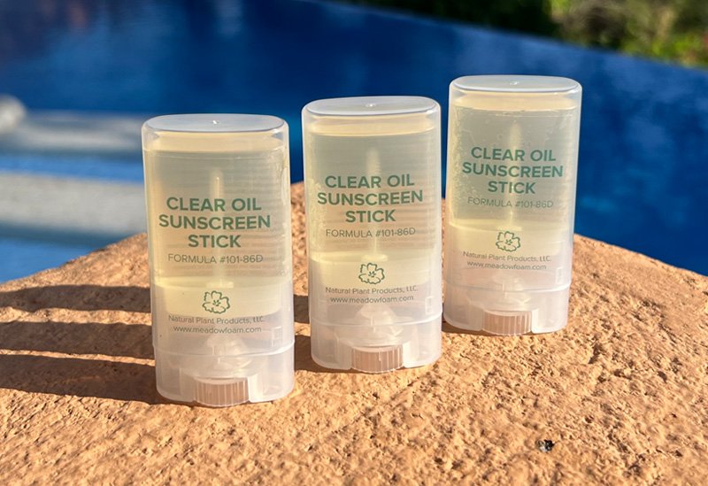 Clear Oil Sunscreen Stick Coral ReefSafe Natural Plant Products, LLC