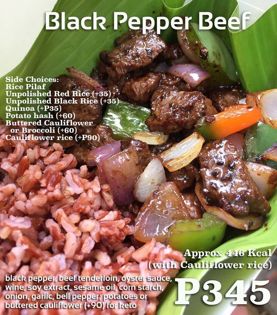 Black Pepper Beef MealBox CDO