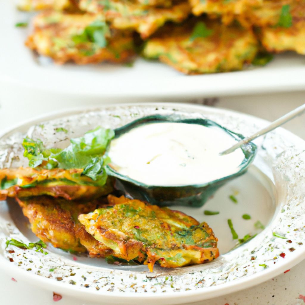 Delicious Baked Zucchini Fritters Meal Missions