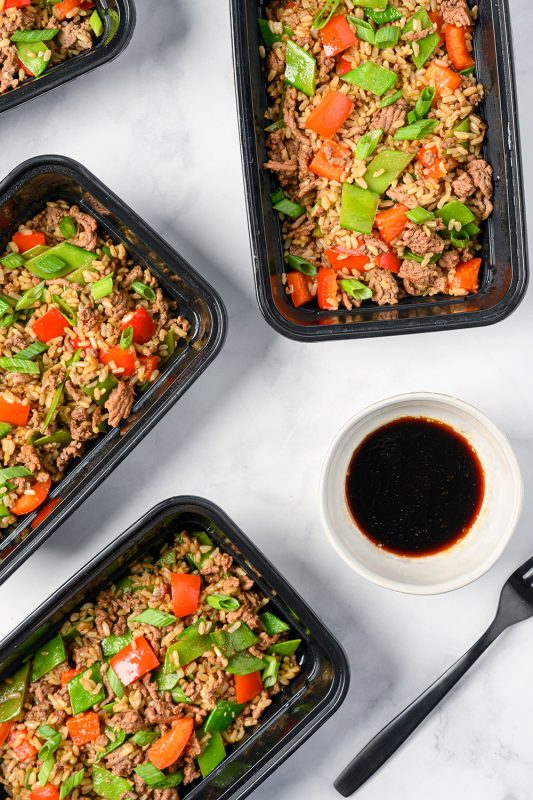 Easy Beef and Vegetable Fried Rice
