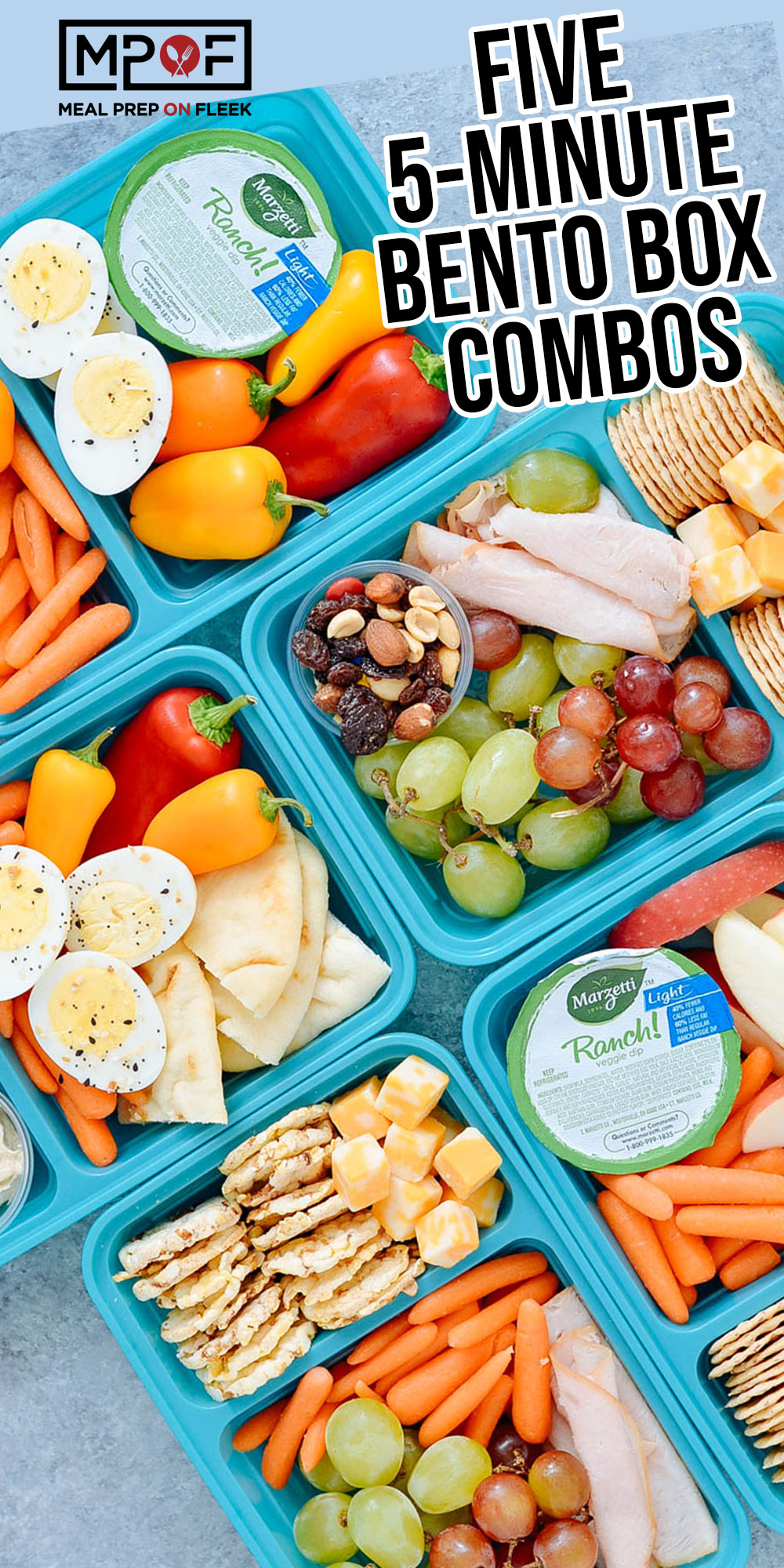 Five Minute Bento Box Ideas