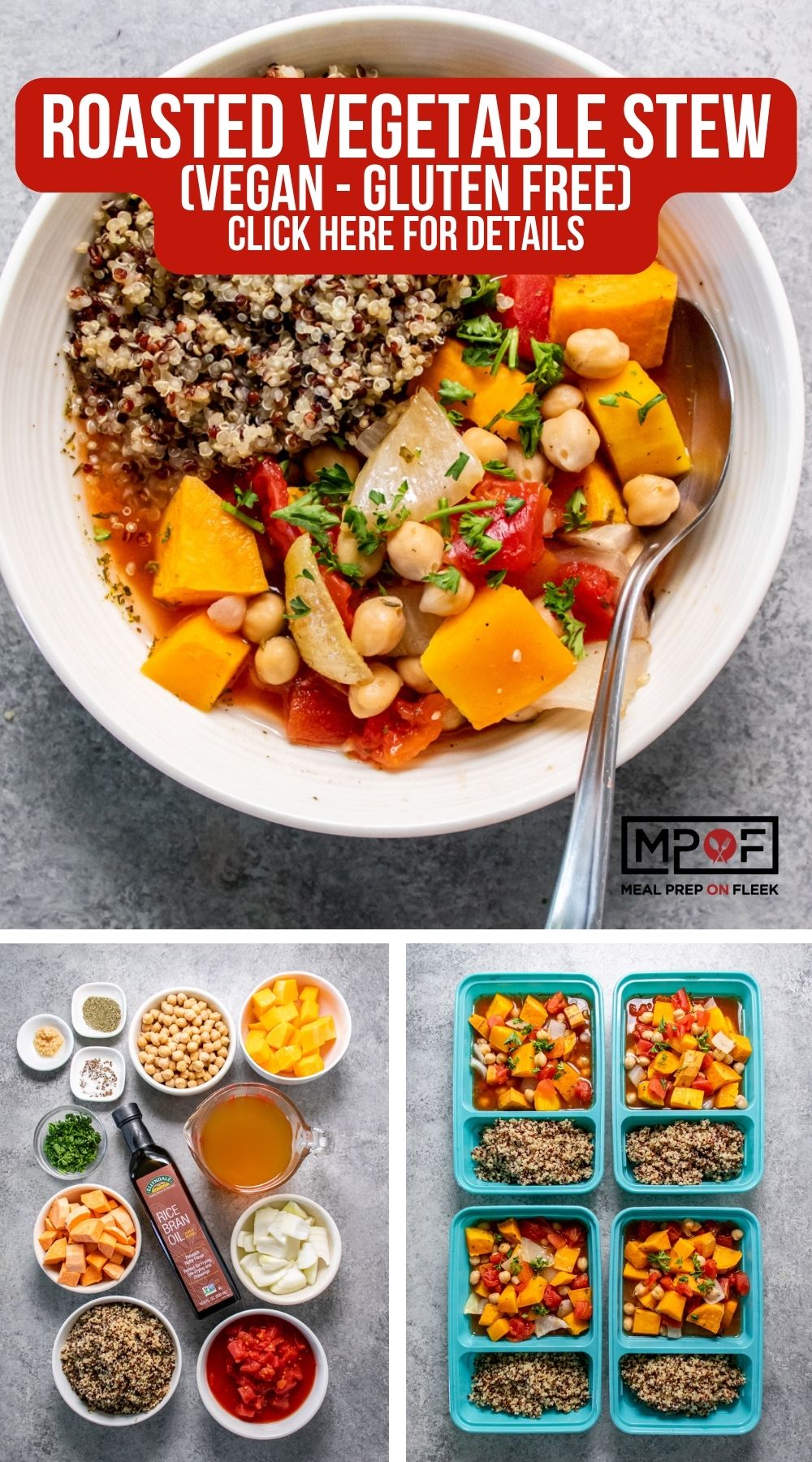 Roasted Vegetable Vegan Stew Recipe