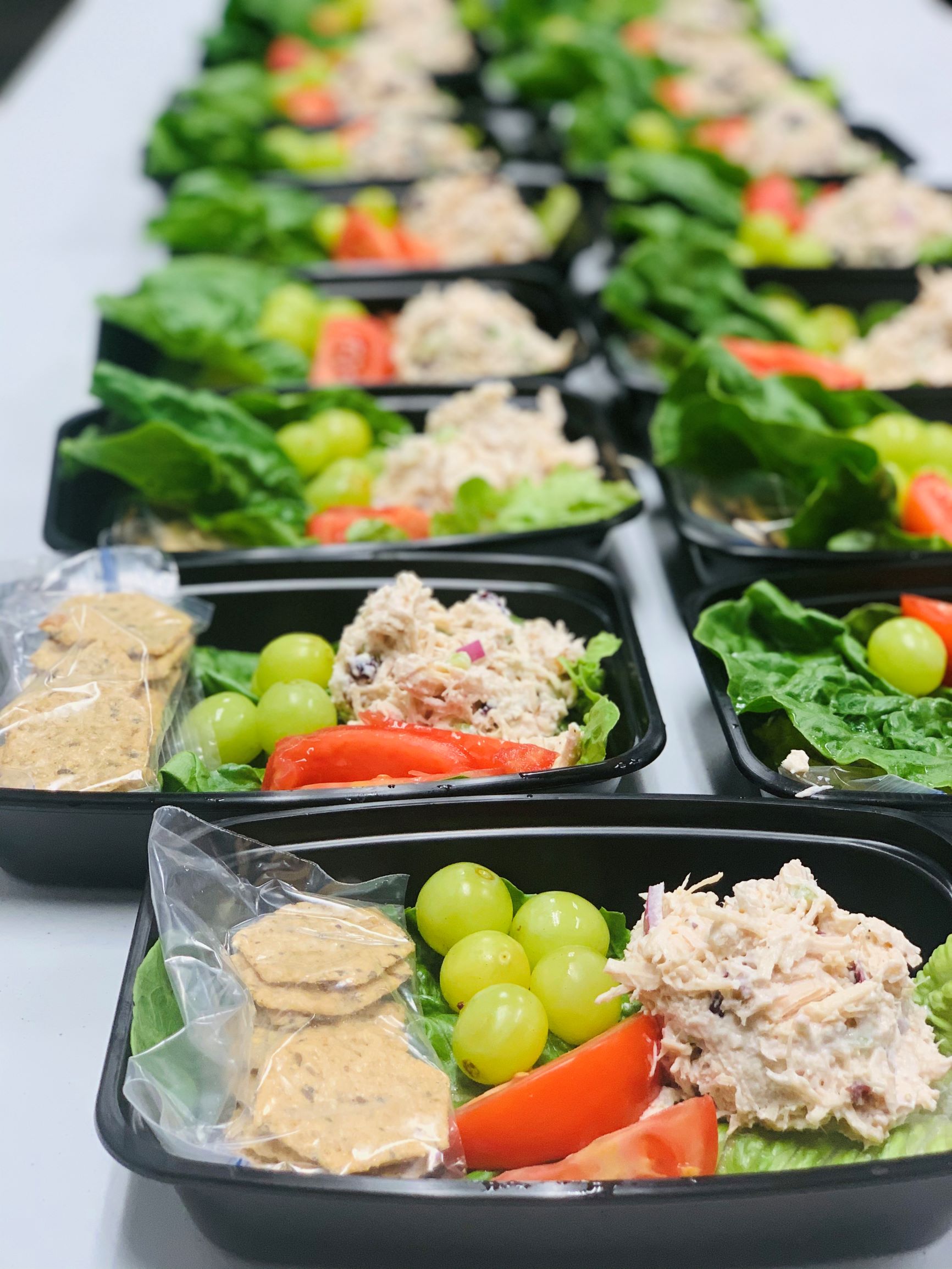 Chicken Salad Lunch Box Magic Mel's Catering