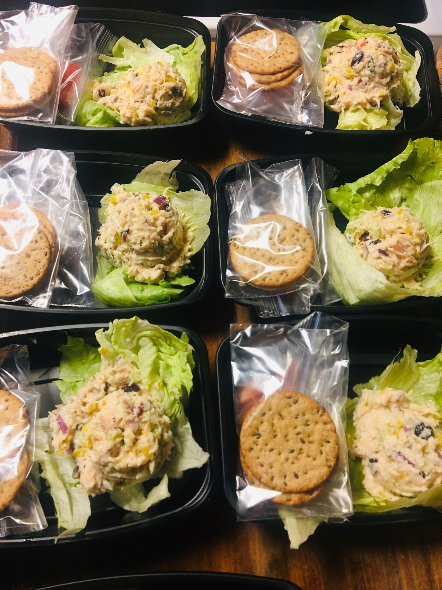 Chicken Salad Plate Magic Mel's Catering