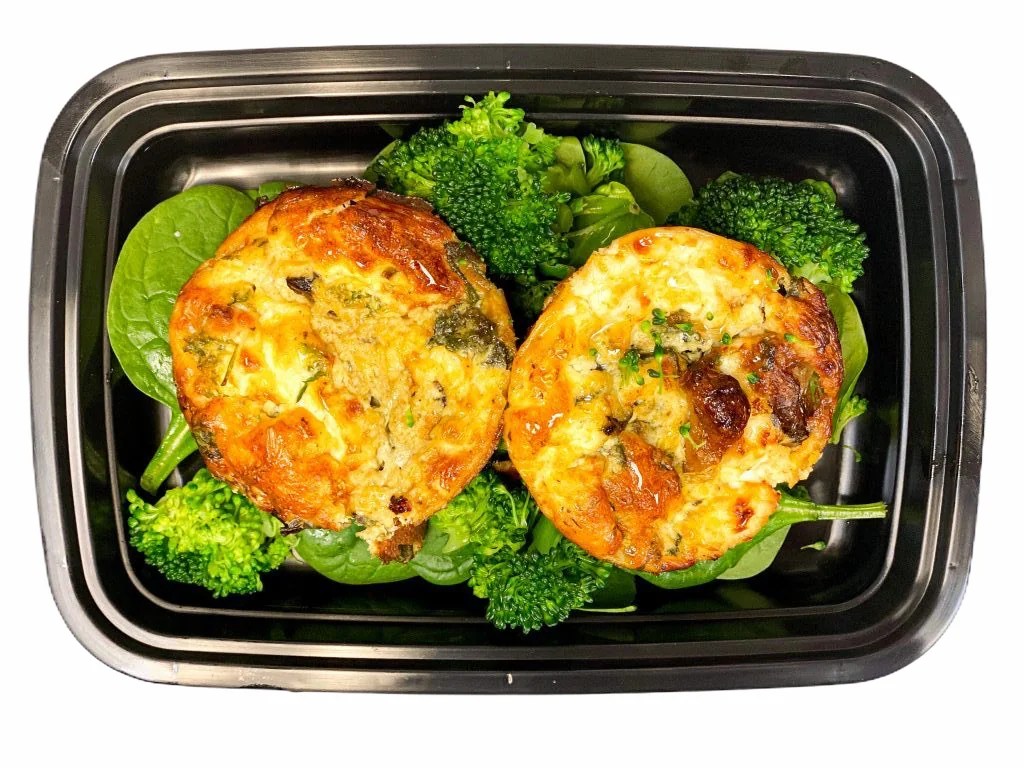 Broccoli & 3 Cheese Frittata , Gluten Free Meal Meal By Chef B