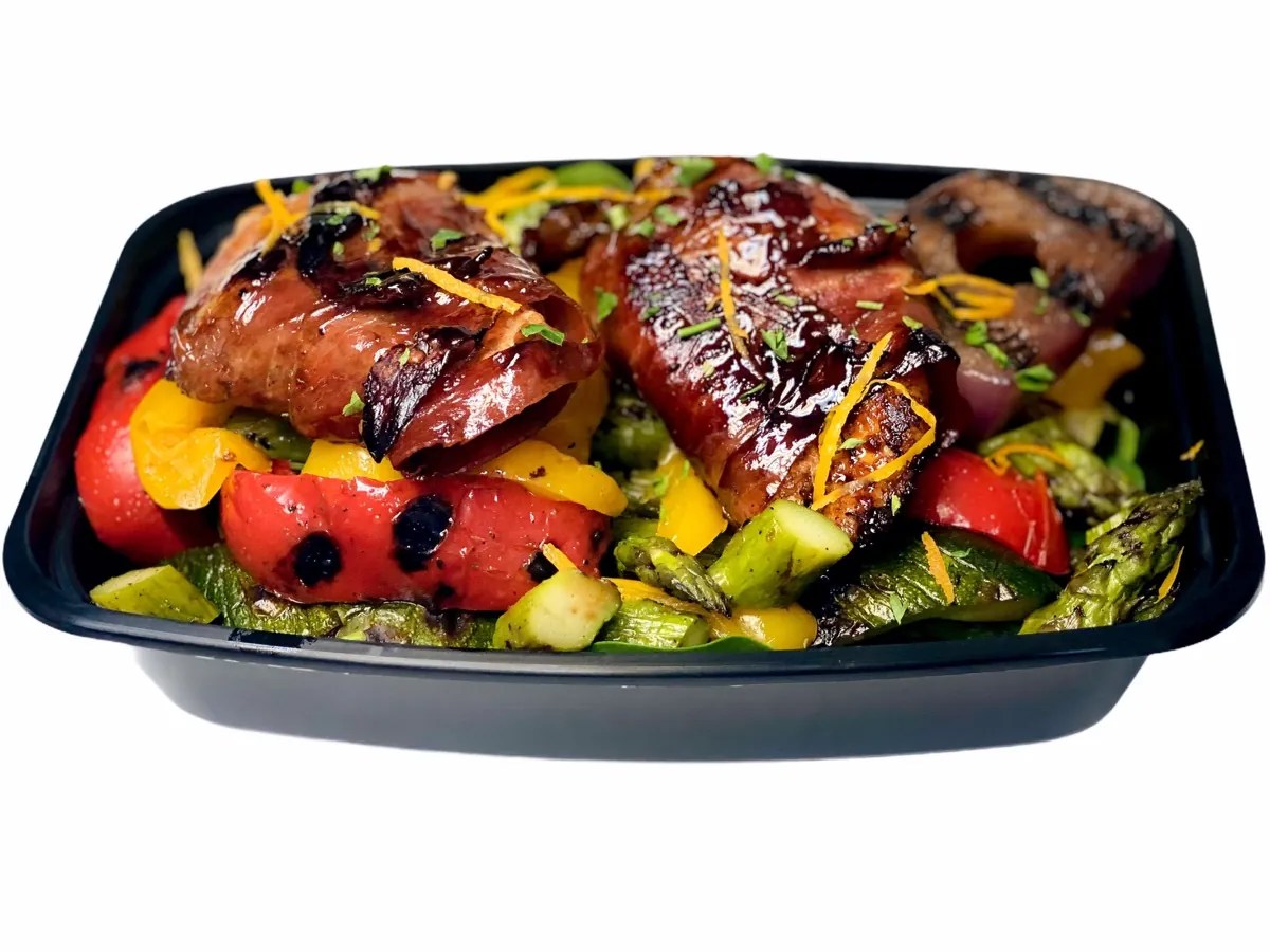 Balsamic Chicken Prosciutto , High Protein Meal Meal By Chef B