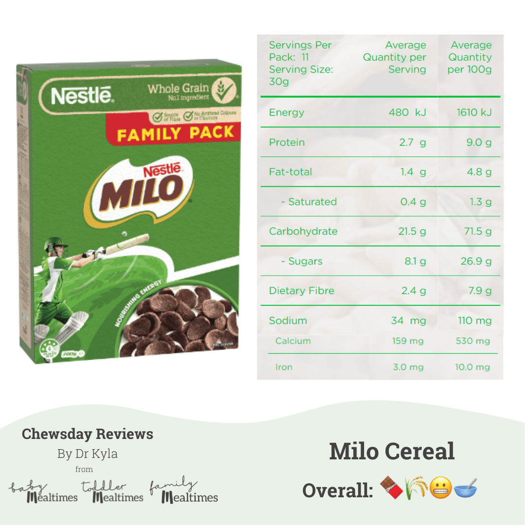 Milo Cereal Chewsday Reviews