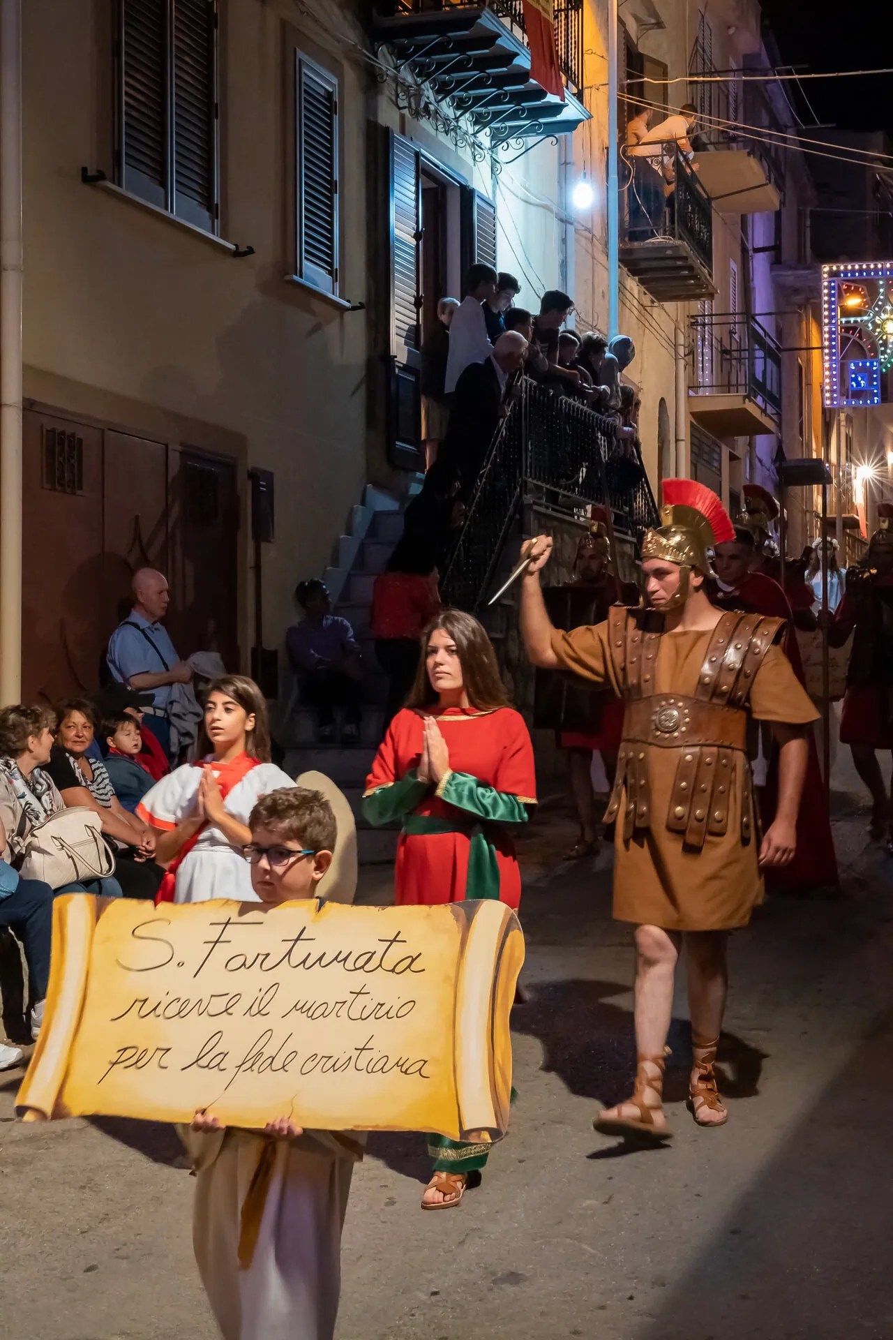 Procession Santa Fortunata Patroness of Baucina 2019 Meandering Max