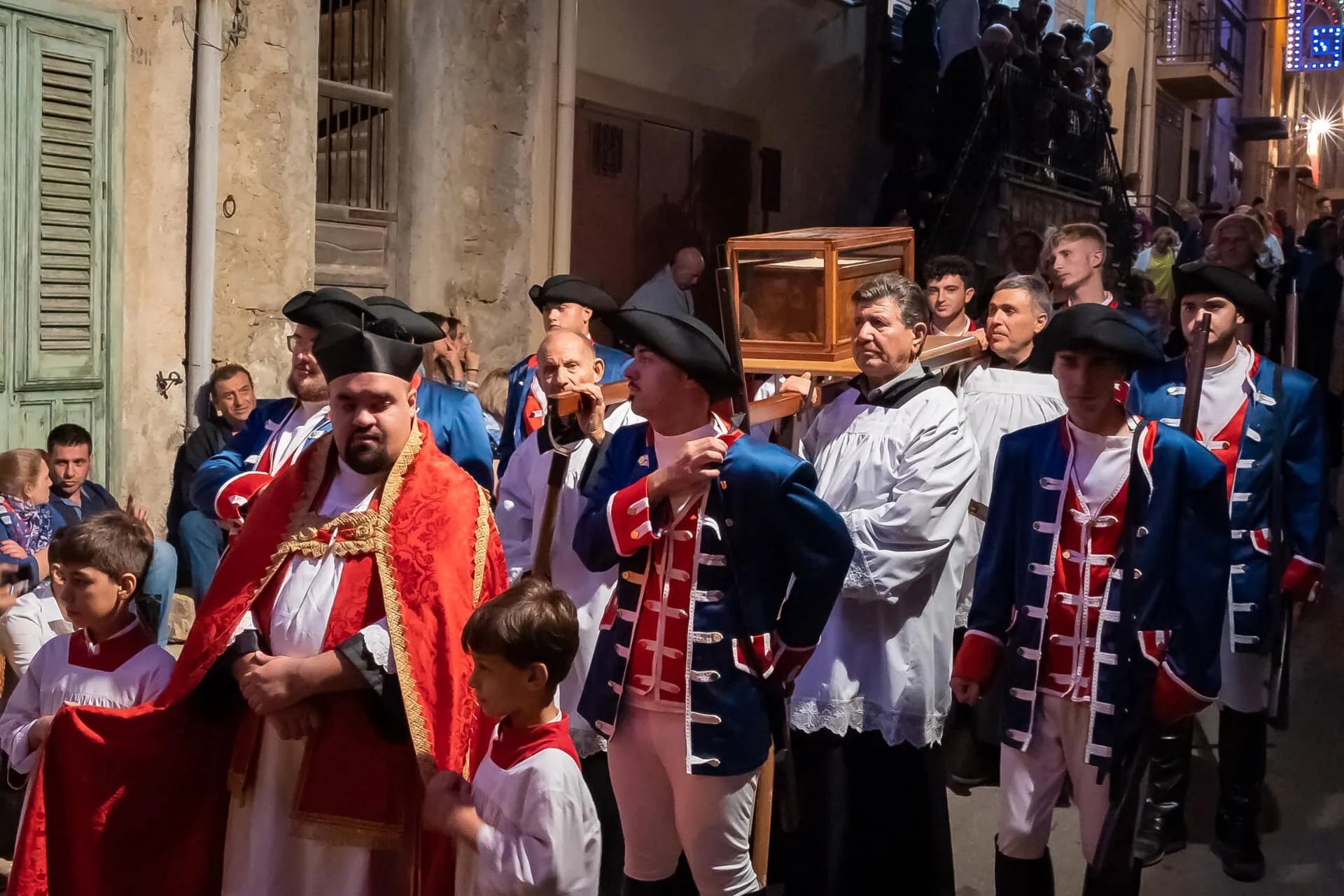 Santa Fortunata Procession Patroness of Baucina Meandering Max