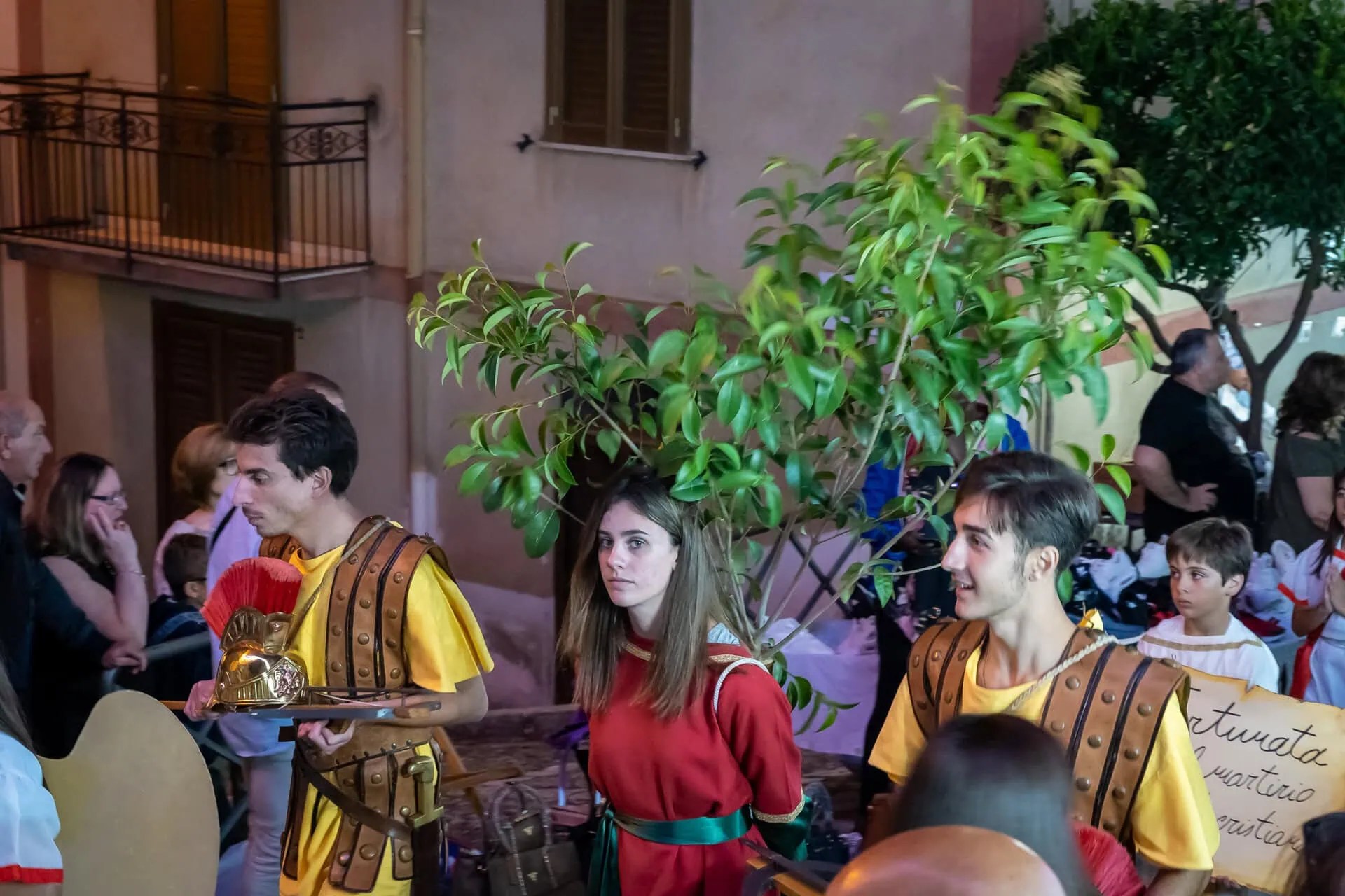 2019 Santa Fortunata Procession Patroness of Baucina Meandering Max